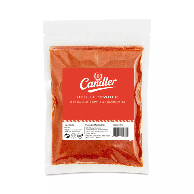Candler Premium Chilli Powder – 100% Natural, Bold Color & Spicy Flavor | Perfect for Indian Cooking, Pickles & Curries