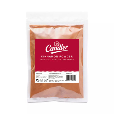 Candler Premium Cinnamon Powder – 100% Natural & Pure | Aromatic, Sweet & Flavorful | Perfect for Baking, Curries & Wellness Dri