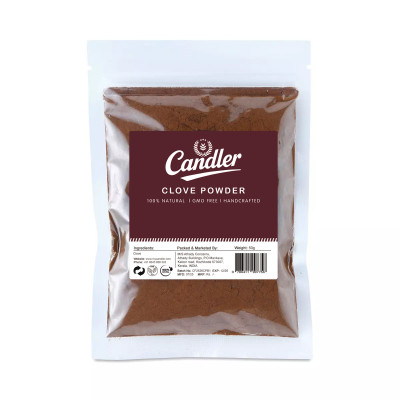 Candler Premium Clove Powder – 100% Natural, Aromatic & Potent | Perfect for Curries, Baking, Masala Chai & Herbal Remedies