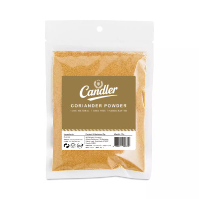 Candler Premium Coriander Powder– 100% Natural, Aromatic & Fresh | Ideal for Cooking, Roasting, Grinding & Herbal Use