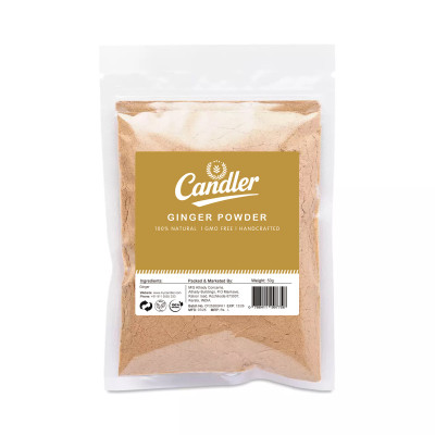 Candler Premium Ginger Powder – 100% Natural & Aromatic | Ideal for Cooking, Chai, Baking & Ayurvedic Use