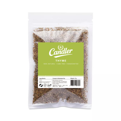 Candler Premium Dried Thyme – 100% Natural & Aromatic | Perfect for Seasoning, Roasting, Soups & Sauces
